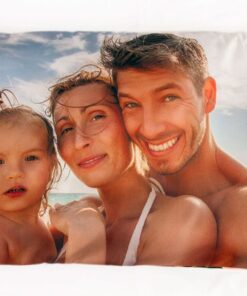 funda de almohada foto de familia